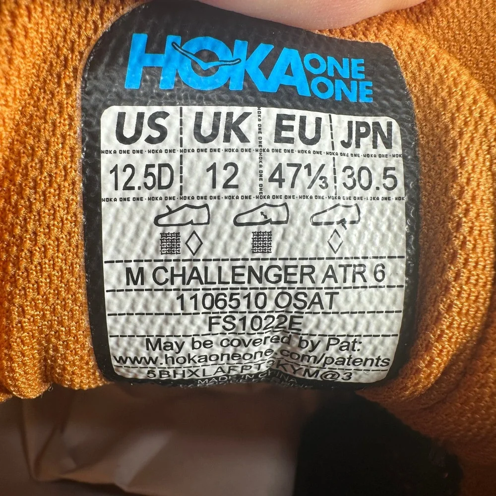 Hoka One One these hoka